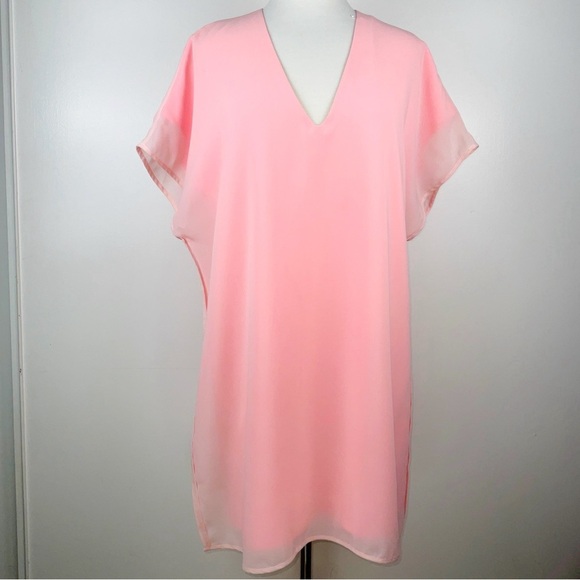 Co+Co by Coco Rocha Blush Pink Dress w/ Pockets | Size 6 - Picture 4 of 10